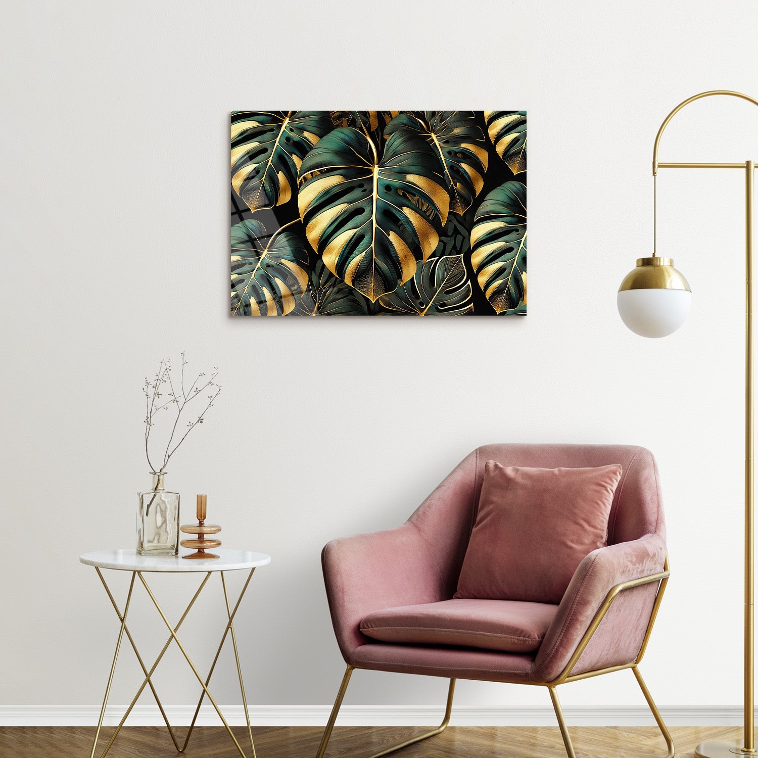 Monstera Leaf Art